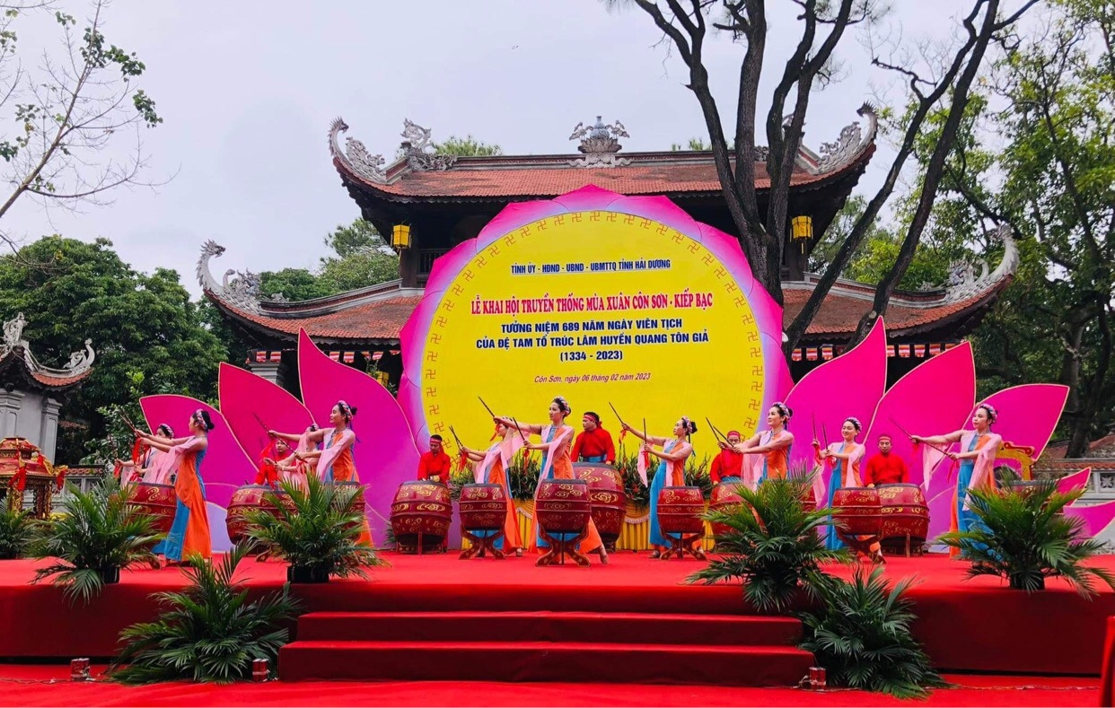 Hình ảnh rước Kiệu tại lễ hội đền hùng 2026